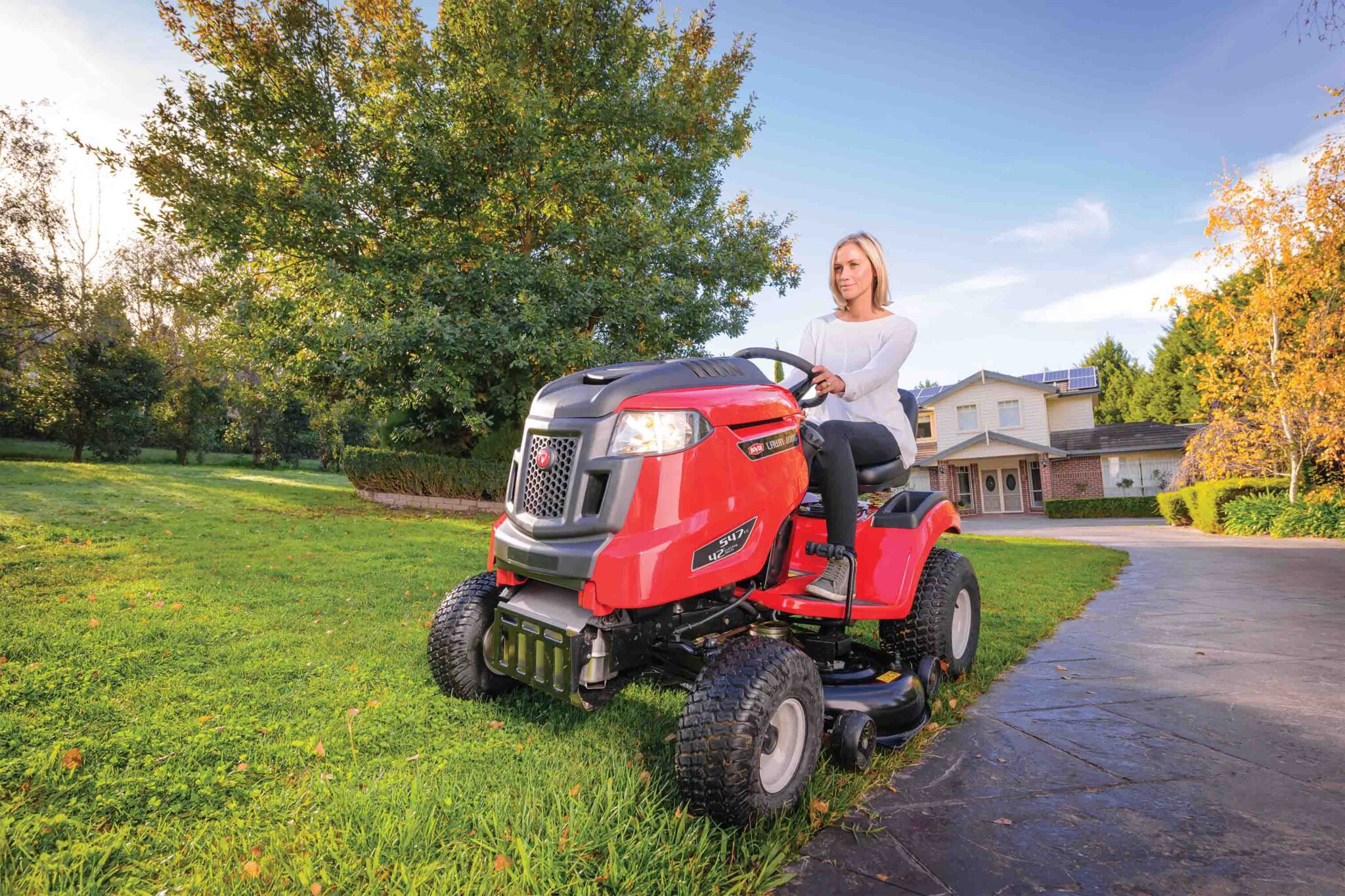 Rover ride 2024 on mower